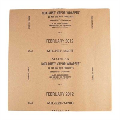GUNWRAP PAPER, 12'' X 12'', 50 SHEETS