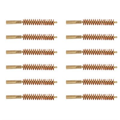 SPECIAL LINE DEWEY BRUSH, BRONZE, .416 CAL RIFLE, 12 PACK