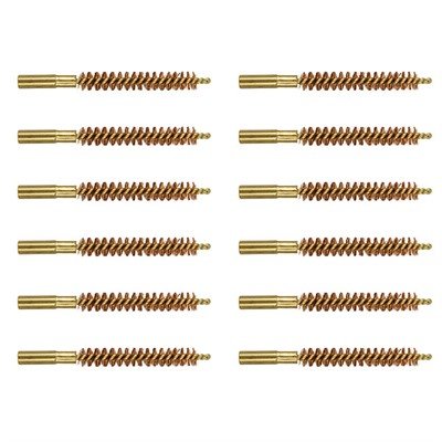 SPECIAL LINE DEWEY BRUSH, BRONZE, 8MM RIFLE, 12 PACK