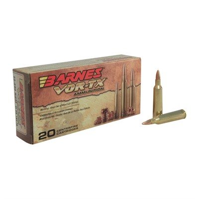 22-250 REMINGTON 50GR TRIPLE-SHOCK X FLAT BASE 20/BOX