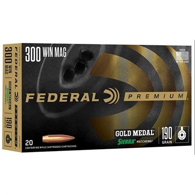 300 WINCHESTER MAGNUM 190GR MATCHKING HPBT 20/BOX