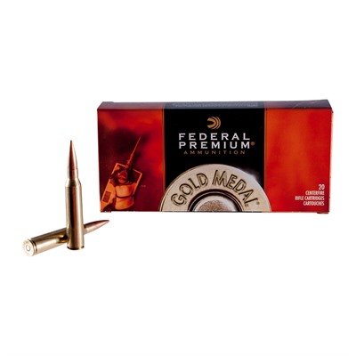 FEDERAL AMMO 338 LAPUA 250GR SIERRA MATCHKING BTHP 20BX