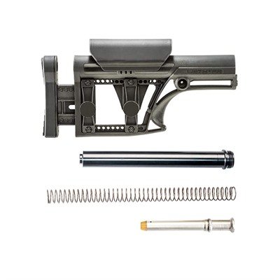 MBA-1 BUTTSTOCK WITH 308/7.62 BUFFER ASSEMBLY BLACK