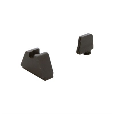 5XL OPT COMP SIGHTS SERRATED FRONT .407''F/.507''R FOR GLOCK