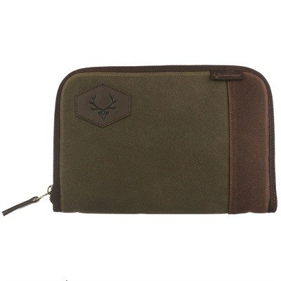 RAWHIDE WAXED CANVAS 12'' PISTOL RUG BROWN W FLANNEL INSIDE