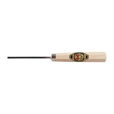 CHISEL, STRAIGHT WITH WOOD HANDLE, 4MM