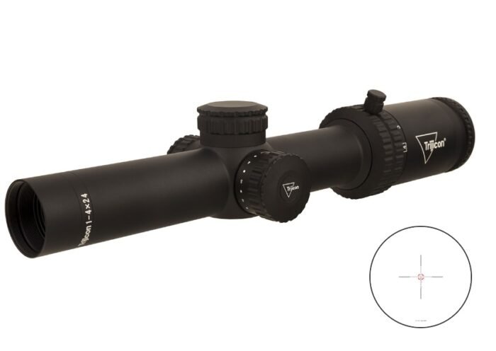 TRIJICON CREDO 1-4X24 BLK 30MM BDC RED
