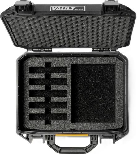 Alternative view of PELICAN PRECUT VAULT FOR 2 - GUNS AND MAGS UNIVERSAL BLACK