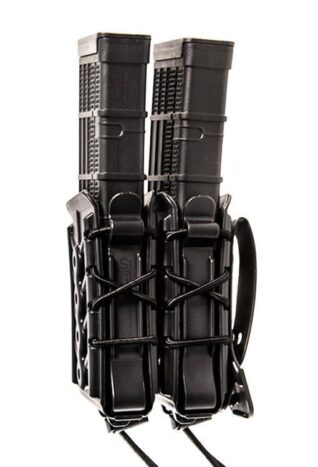 Alternative view of High Speed Gear X2R TACO U-Mount Black Polymer Mag Pouch