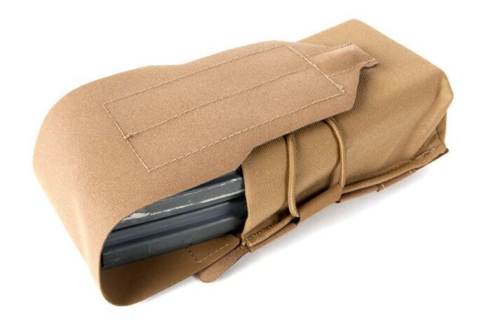 Alternative view of Blue Force Gear-Double M4 Mag Pouch - Classic style with flap - Coyote Brown