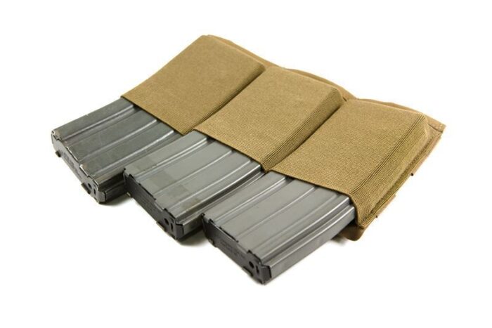 Alternative view of Blue Force Gear-Ten-Speed® Triple M4 Mag Pouch - Coyote Brown