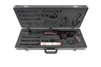 Arsenal SAM7SF 7.62x39mm Semi-Auto AK-47 Rifle with Aluminum Side Folding Stock and Arsenal Hard Case Plum - Image 3