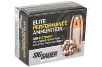 SIG SAUER V-CROWN 45ACP 200GR JHP 20RD BX 200RD CASE