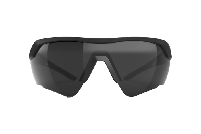 GLOCK TACTICAL GLASSES - CROSSOVER BLACK SMOKE LENS