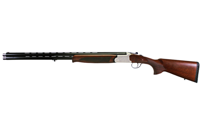 IVER JOHNSON 600LW O/U 28GA - 28"VR SILVER BLACK WALNUT