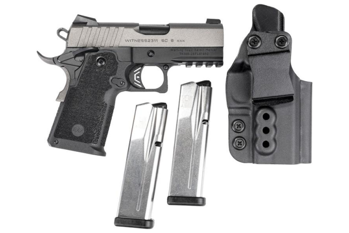 EAA Witness Limited Run 2311 SC9XXX Handgun 9mm Luger 16rd Magazines(2) 3.4" Barrel 2-Tone Finish w/CB Holster